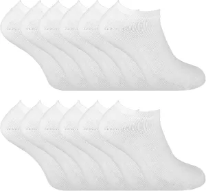 12 Pack Mens Ankle Thermal Sneaker Socks for Winter