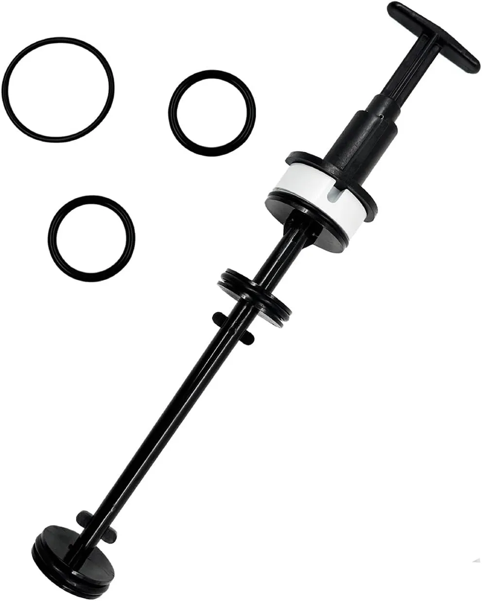279241 Upgraded Piston Rod Assembly Replacement for 2-Inch PVC Slide Pool and Spa Multiple-Port Valve Push-Pull Slide Backwash Valve 261047 261165 Fit for Pentair Pool Backwash