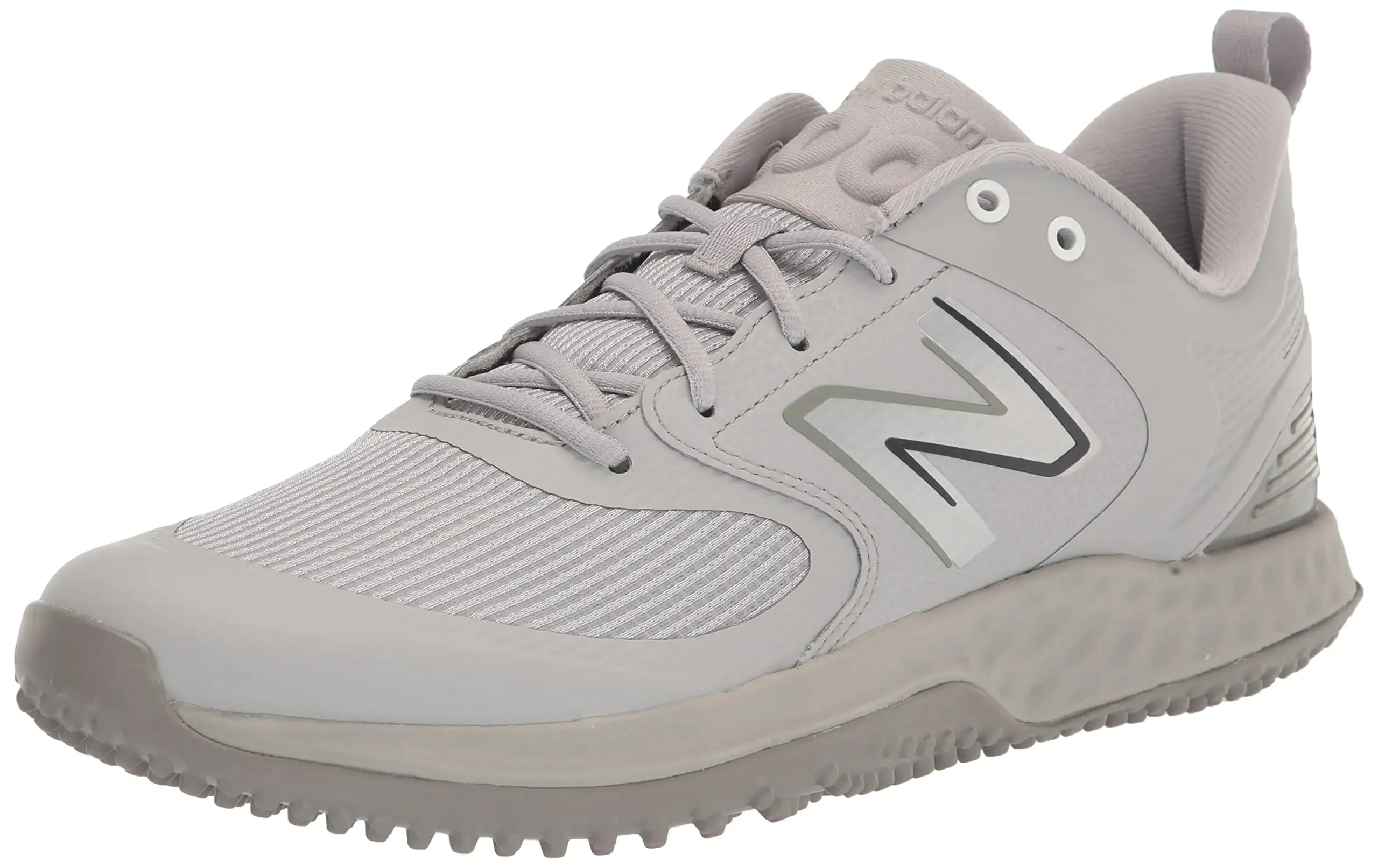 3000 Turf-Trainer Mens Wide Holiday savings Balance Grey/White Shoe Fresh New Baseball Robust Foam 17 V6