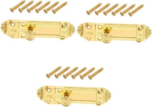 3pcs Vintage Slide Door Bolt Security Locks Door Lock Bolt Alloy Latches Home Hardware Supplies