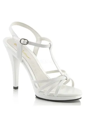 4 1/2" Heel, 1/2" PF T-Strap Sandal