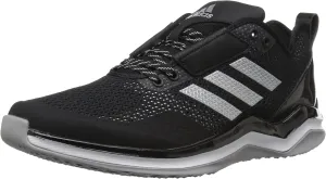 adidas Men's Speed Trainer 3 Shoes, Black/Metallic Silver/White, 7 M US