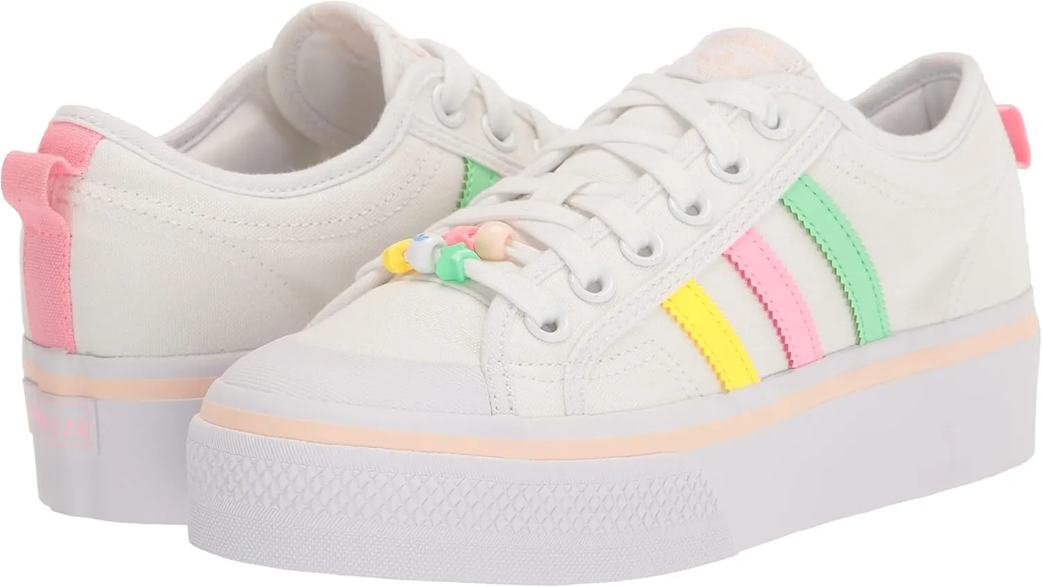adidas Originals Unisex-Child Nizza Platform Sneaker