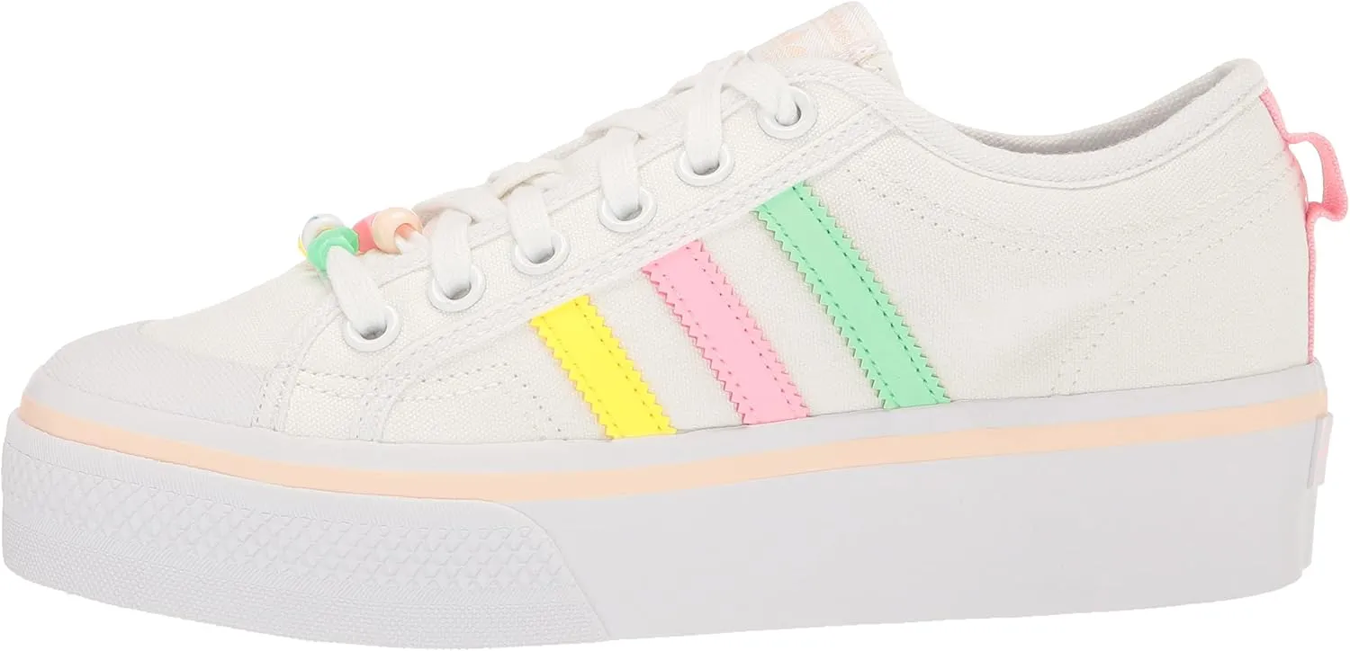 adidas Originals Unisex-Child Nizza Platform Sneaker