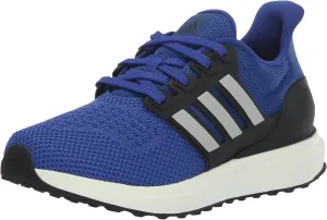 adidas UBounce DNA Sneaker, Semi Lucid Blue/Grey/Black, 3.5 US Unisex Little Kid