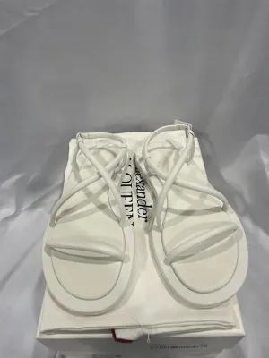 Alexander McQueen Strappy Leather Sandal