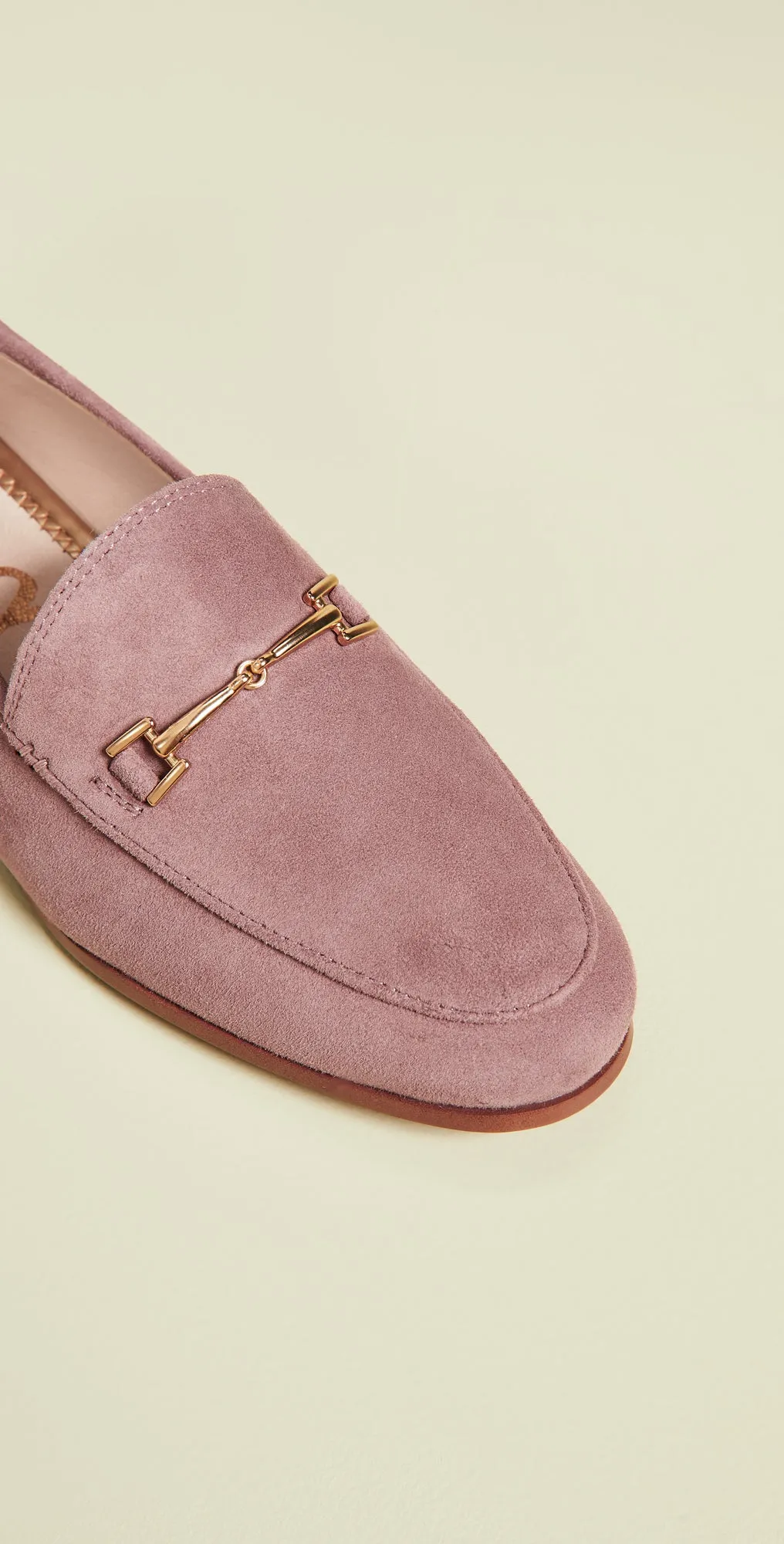 Almond Sam Classic Loafer Refined Slip-on DUSTY Loraine ROSE Durable materials Edelman Toe