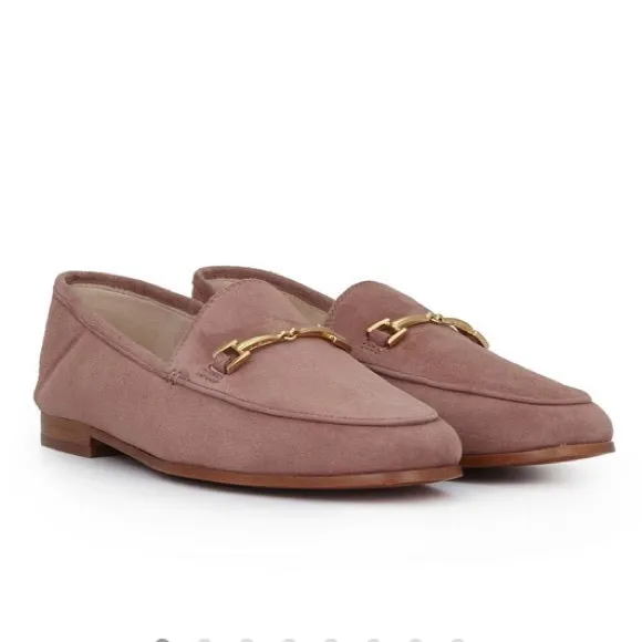 Almond Sam Classic Loafer Refined Slip-on DUSTY Loraine ROSE Durable materials Edelman Toe