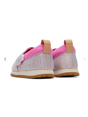 Alpargata Pink Multi Twill Glimmer Sneaker