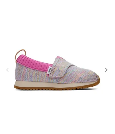 Alpargata Pink Multi Twill Glimmer Sneaker