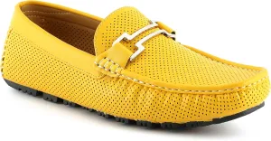 Amali Slip-On Loafer Matching Color Bit, Comfortable Driving Moccasins Shoes for Men