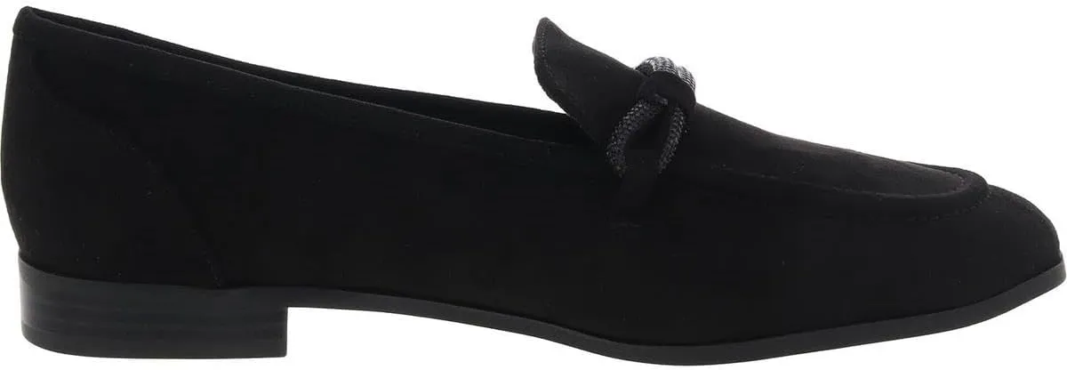 Anne Klein Womens Bowery Suede Flat Loafers