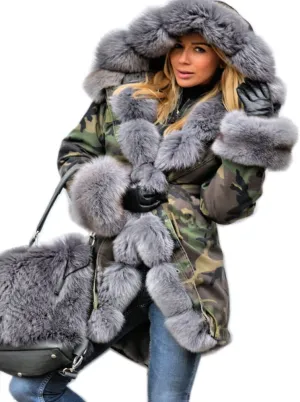 Aoxwomens Winter Coats for Women Puffer Jacket Lady Warm Thicken Long Parka Fall Spring Overcoat