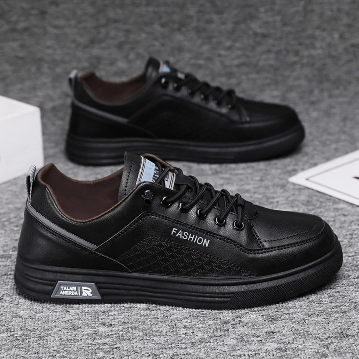 Arch Support Non Slip Minimalist Shoes for Men Breathable Comfort Walking Shoe Convenient Elderly Slip on Shoes