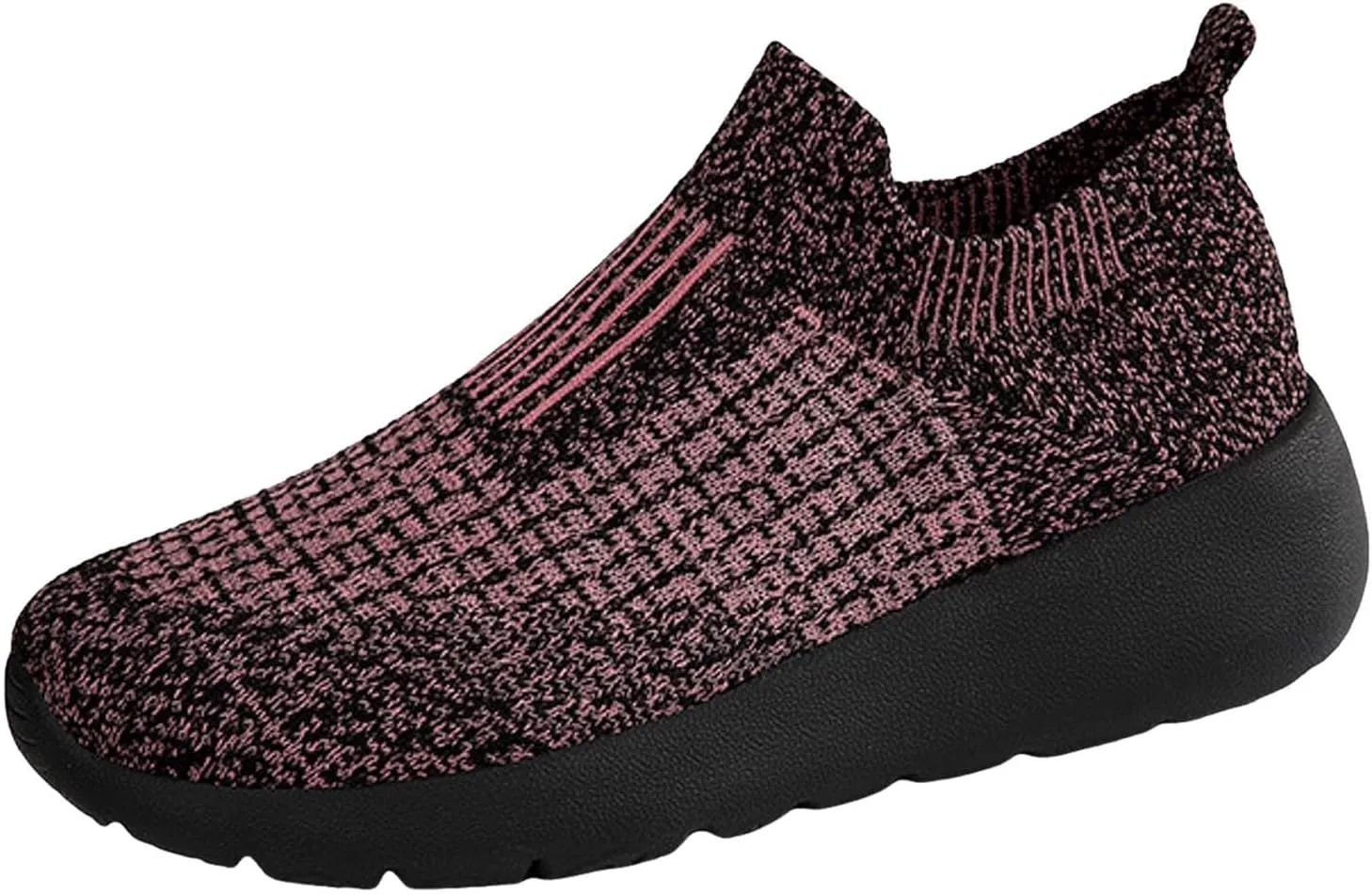 Arch Support Non Slip Minimalist Shoes for Men Outdoor Athletic Slip-On Hiking Shoe Casual Elderly Lace Up Shoes