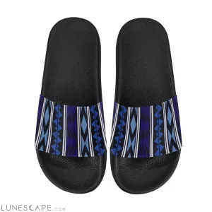 Aztec Beach Slides - Blue