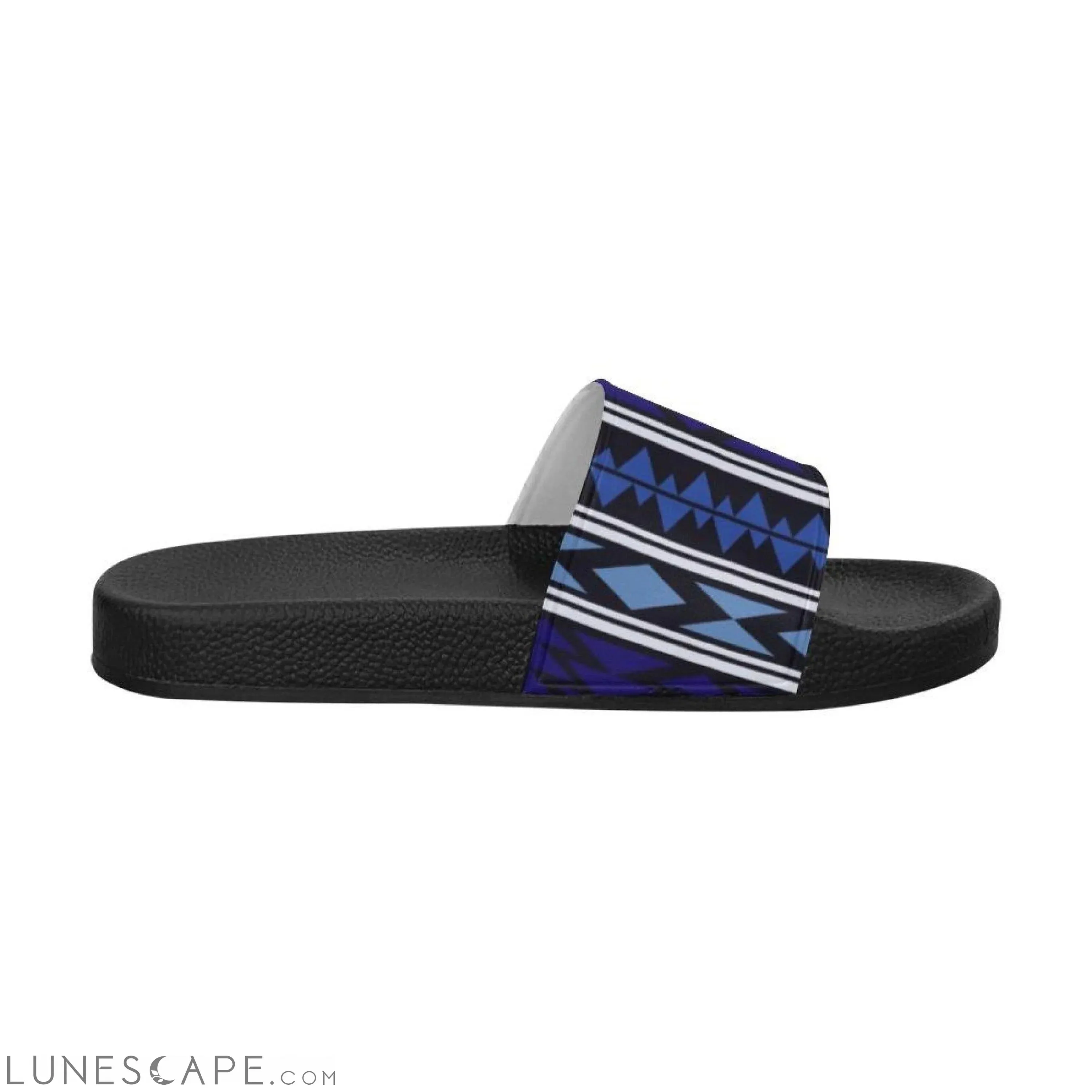 Aztec Beach Slides - Blue