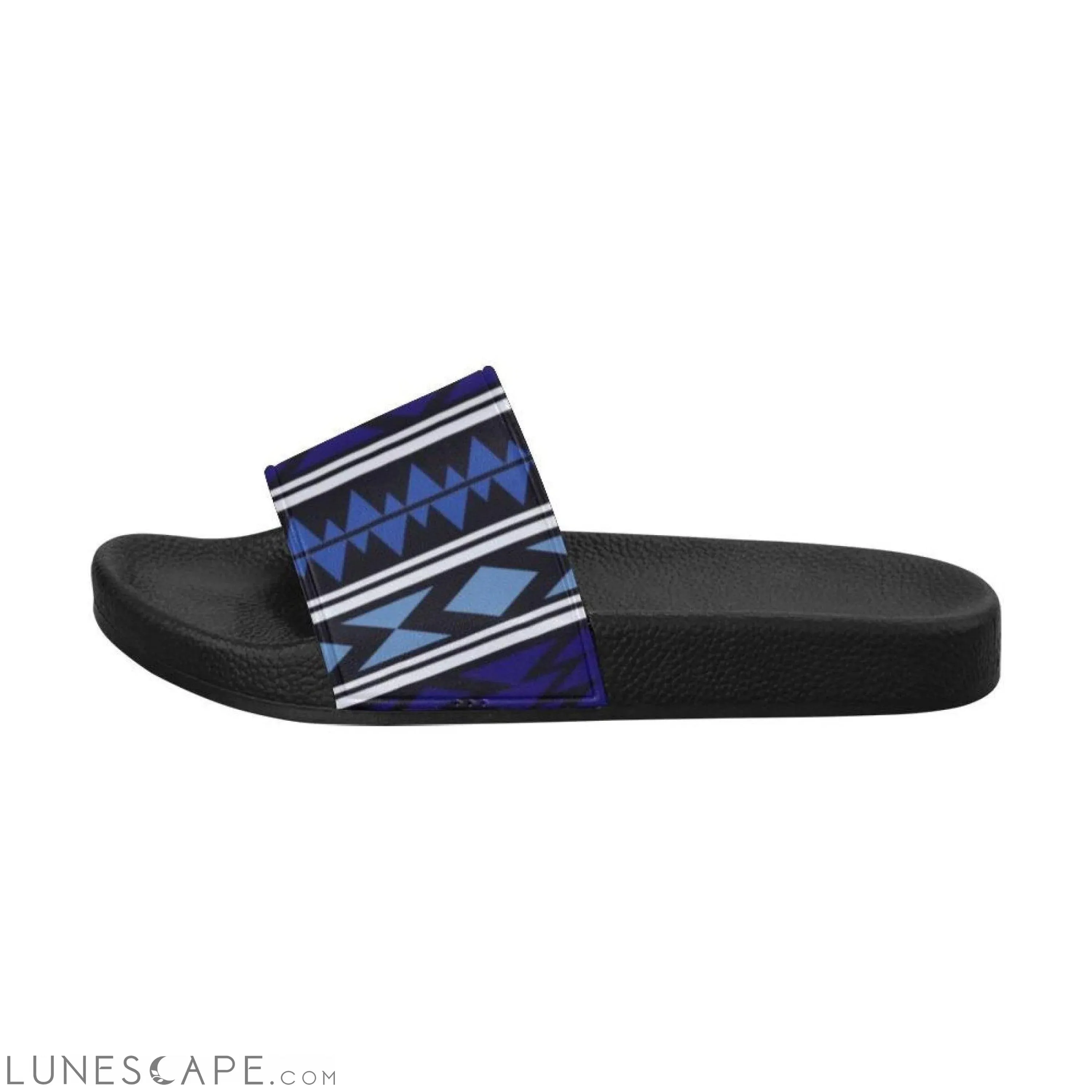 Aztec Beach Slides - Blue