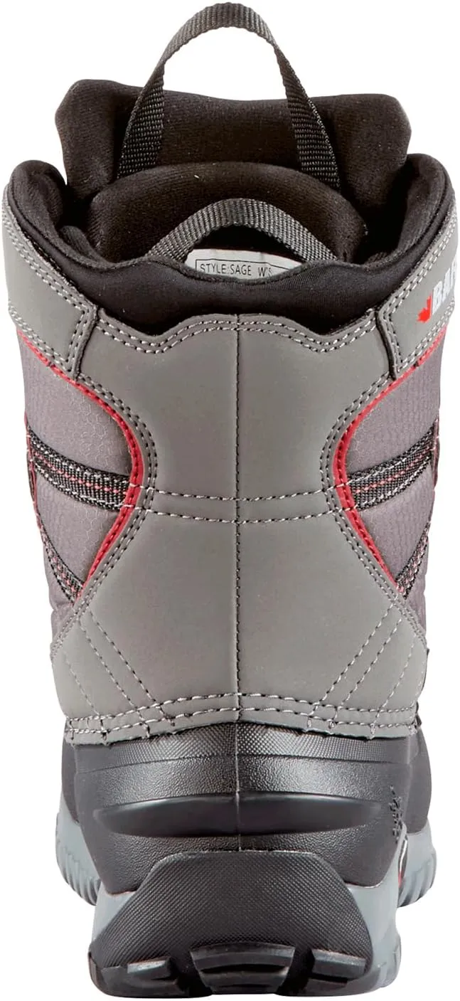 Baffin Women's SAGE Waterproof Insulated Slip-Resistant Mid-Height Snowshoe Compatible Winter Sports Snow Boots, Tundra Rated
