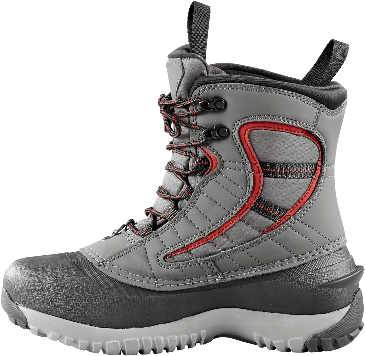 Baffin Women's SAGE Waterproof Insulated Slip-Resistant Mid-Height Snowshoe Compatible Winter Sports Snow Boots, Tundra Rated