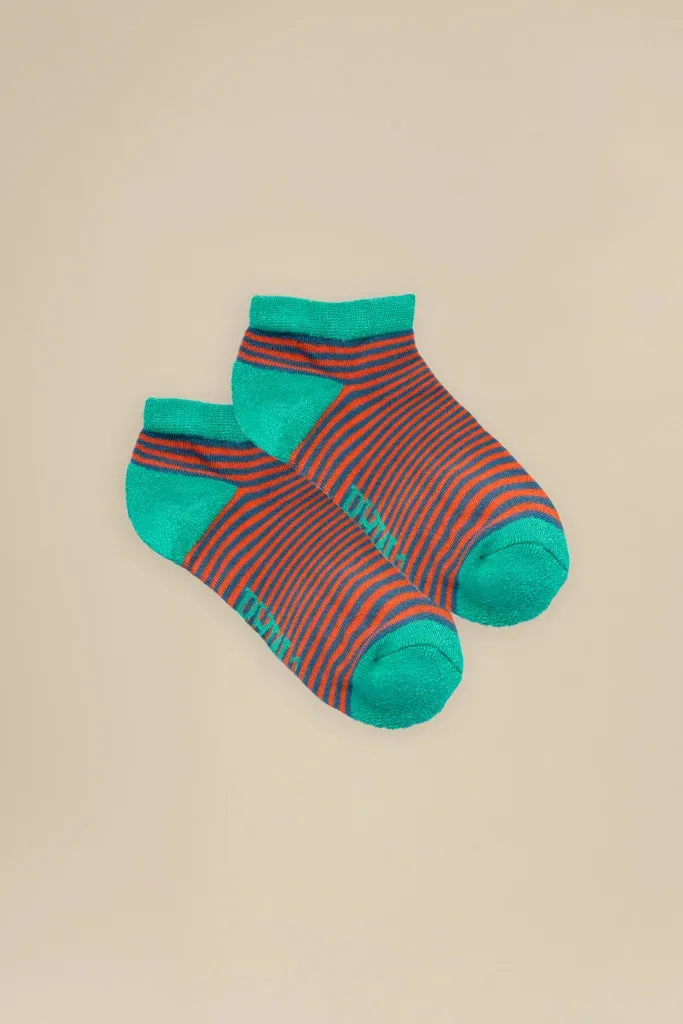 Bamboo Trainer Socks Slapton (4 Pair Pack) by BAM