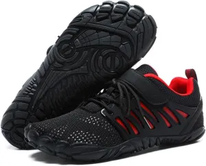 Barefoot Shoes Men Wide Toe Box Zero Drop Water Shoes Men for Gym Workout Minimalist Weightlifting Cross-Trainer Running Hike Grounded Footwear
