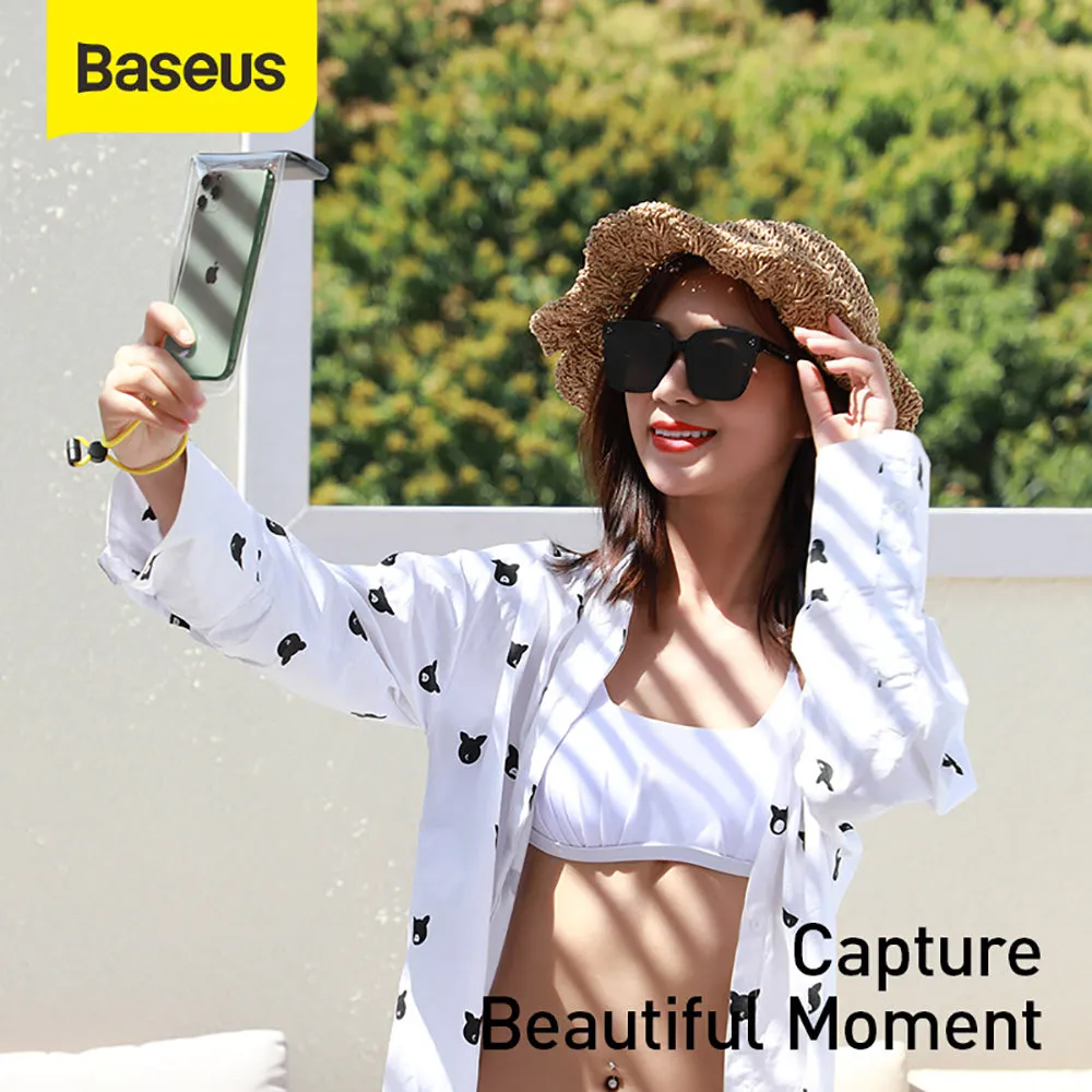 Baseus AquaGlide Waterproof Slide Pouch - Starry Black