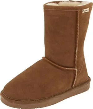 BEARPAW Women's Emma Short Snow Boot (9 B(M) US, Hickory II)