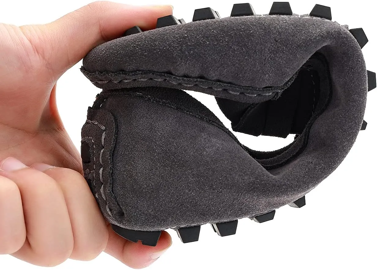 BEAUSEEN Women's Comfortable Suede Leather Penny Loafer Slip-on Driving Style Moccasins
