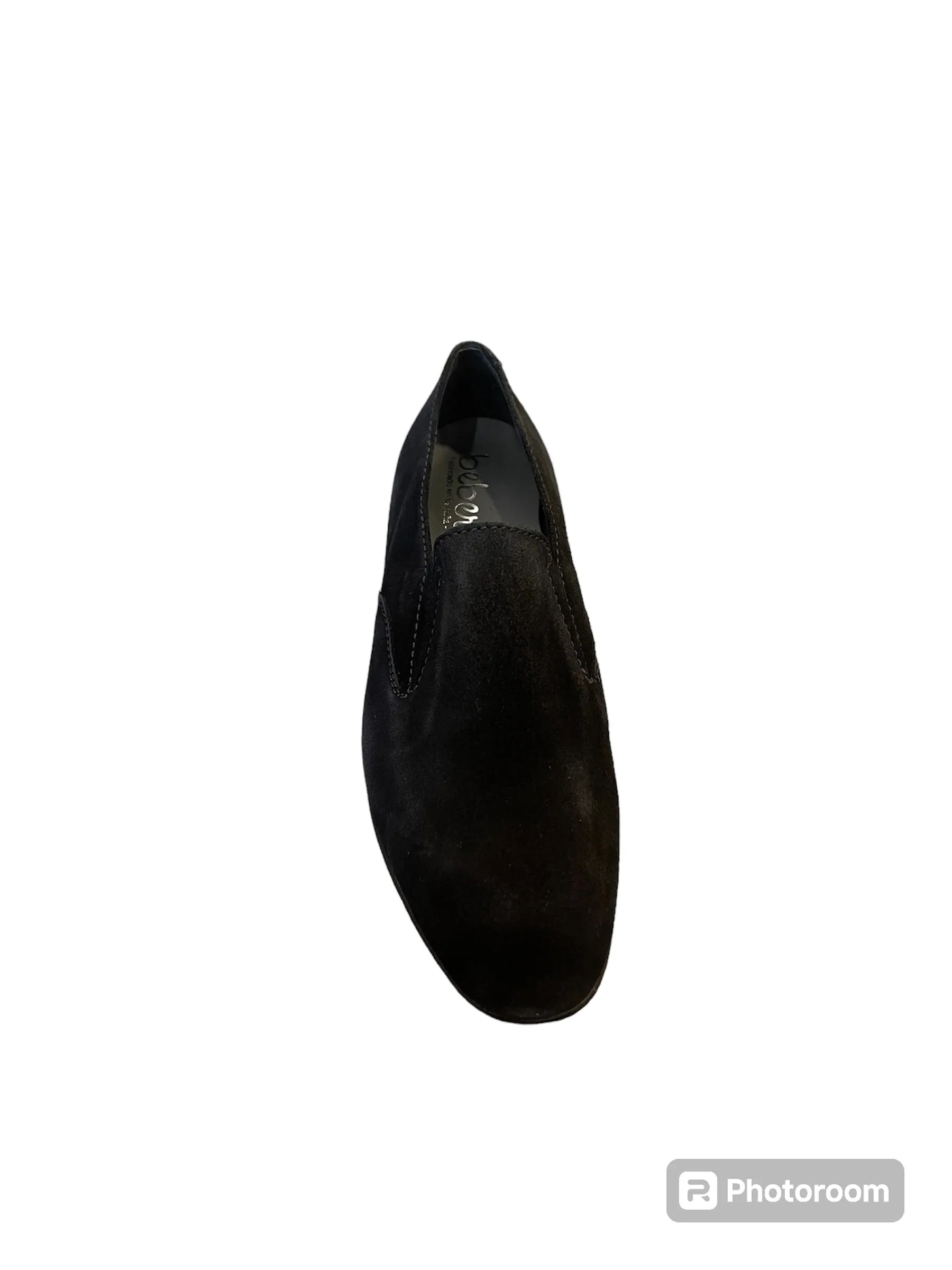 BEBERLIS 24019 BOYS SLIP ON SUEDE LOAFER BLACK