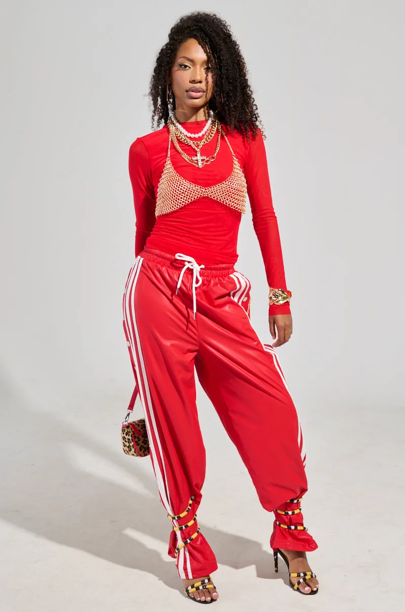BELLERS PANT IN RED