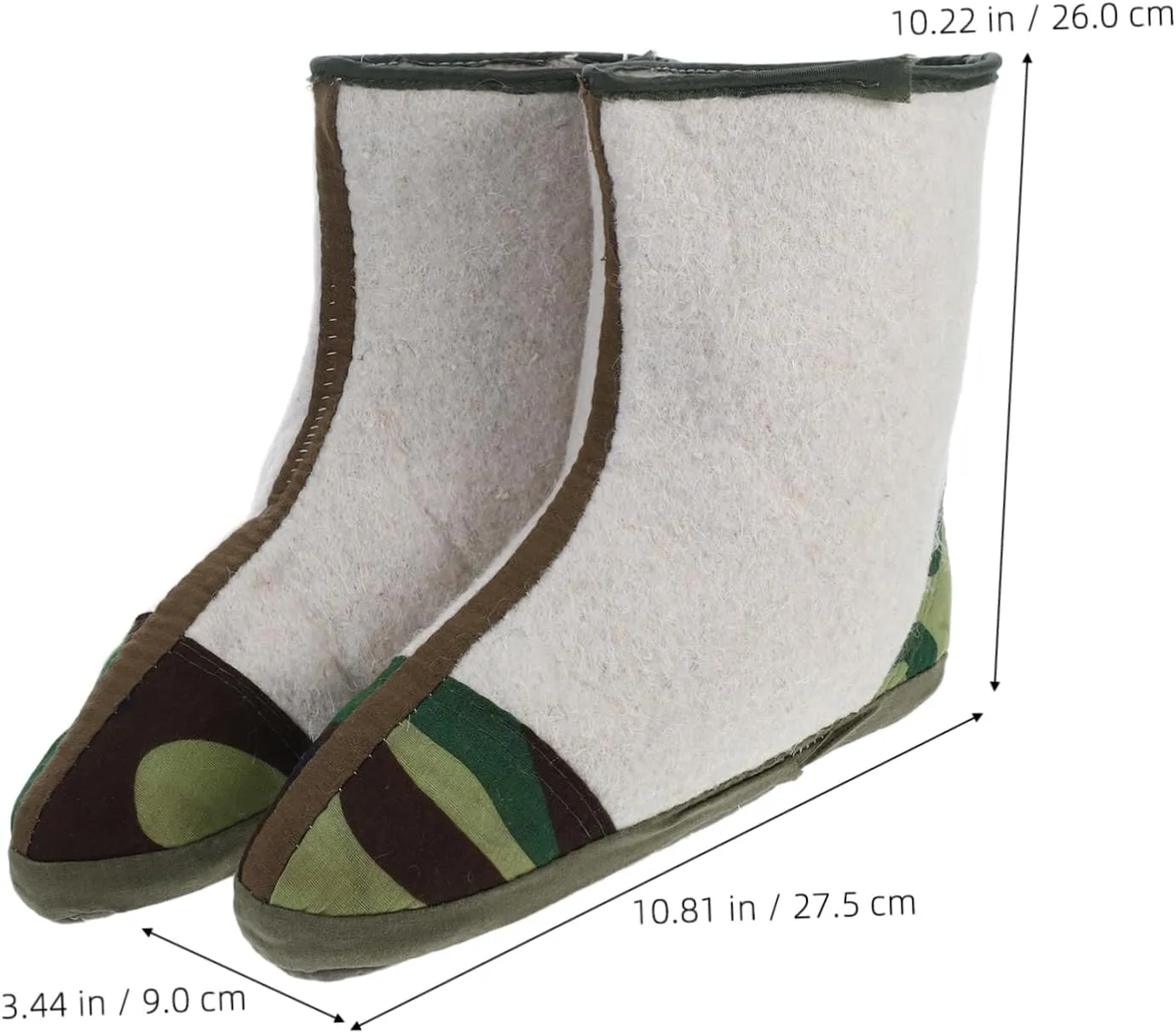 BESPORTBLE Insulated Boot Liners Warm Winter Socks for Hiking Fishing Waterproof Boot Liners Comfort Fit