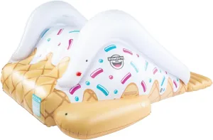 BigMouth Inc. Ice Cream Inflatable Pool Slide, Blow Up Water Slide for Kids, Fun Swimming Pool Toy, Holds 200 Pounds