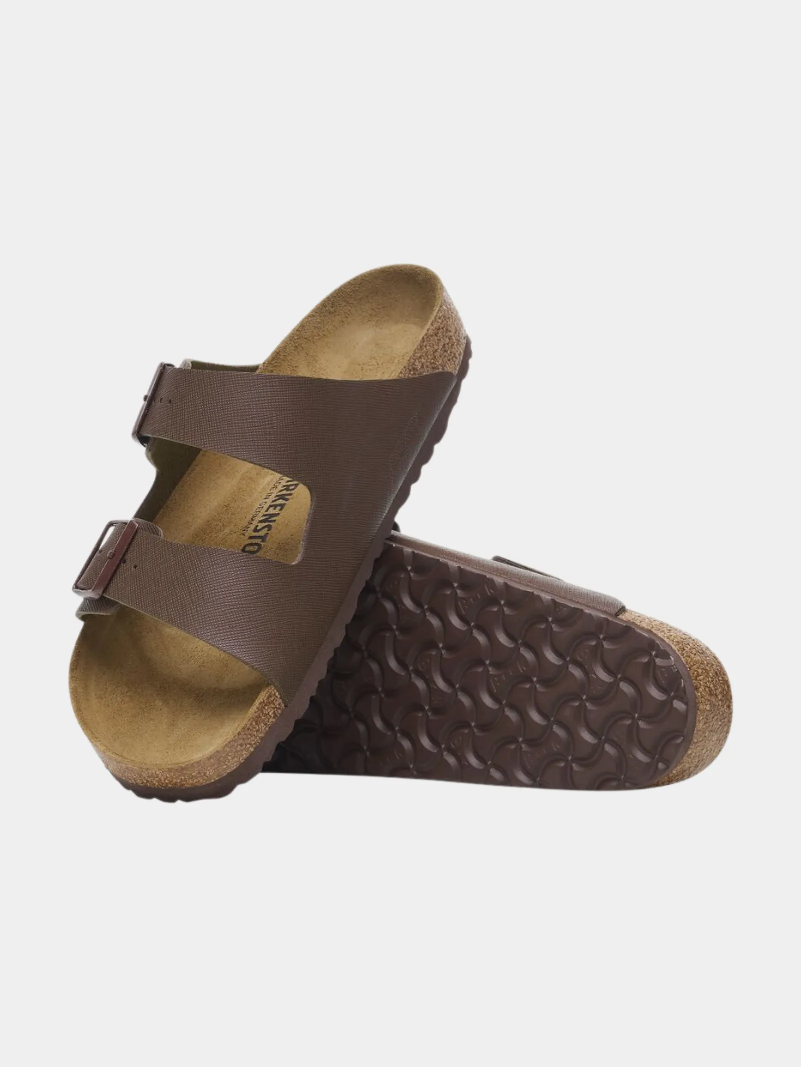 Birkenstock Arizona Saffiano Roast