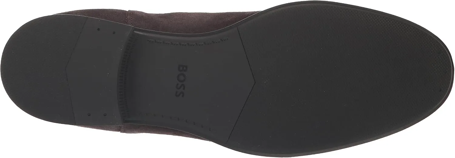 BOSS Men's Colby Suede Leather Chelsea Boot Hiking Shoe