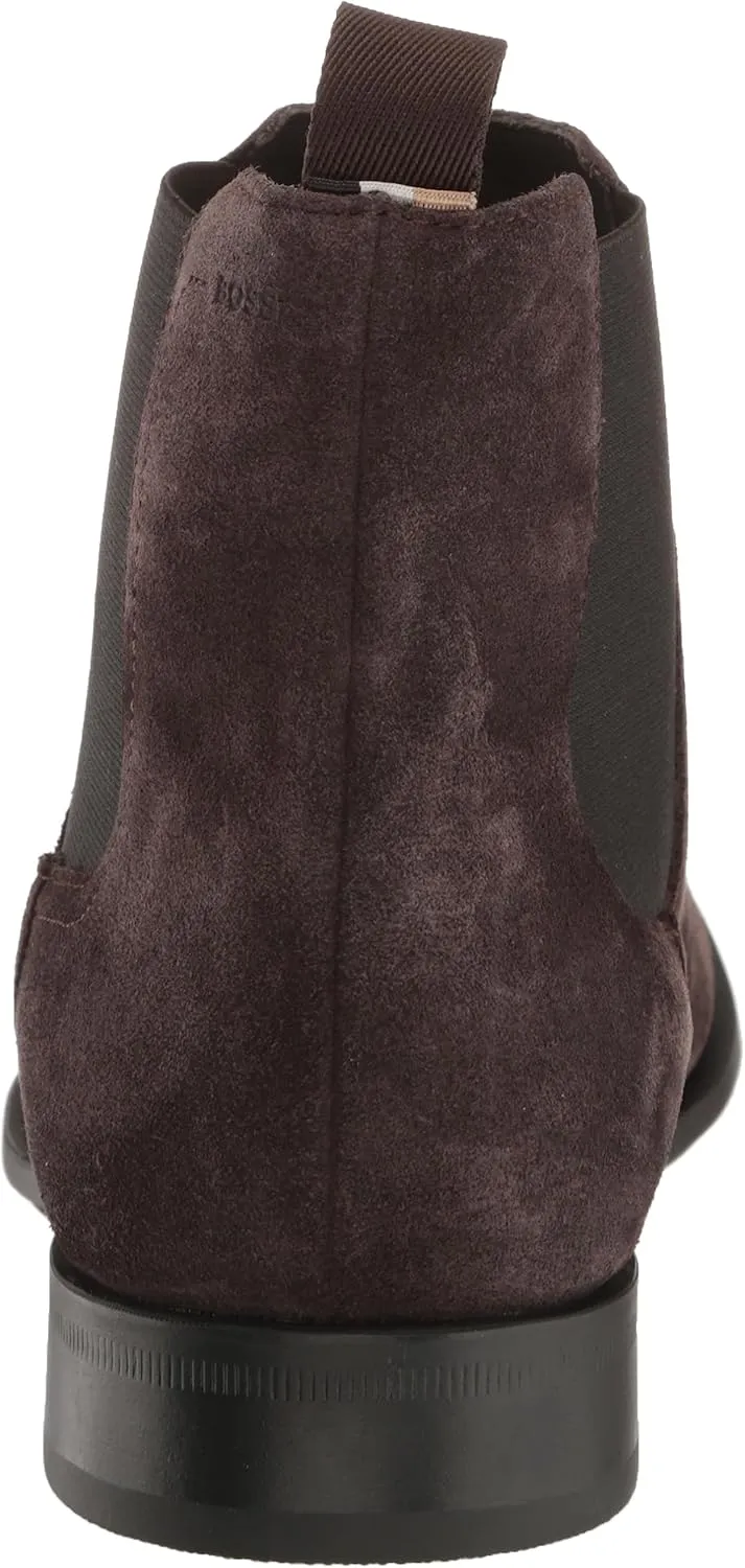 BOSS Men's Colby Suede Leather Chelsea Boot Hiking Shoe