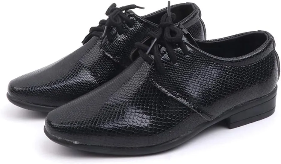 Boys Girls Dress Shoes Loafer Wedding Shoes Classic Lace-Up Oxford Casual Dress Formal Shoes for Tennis Shoes for Girls