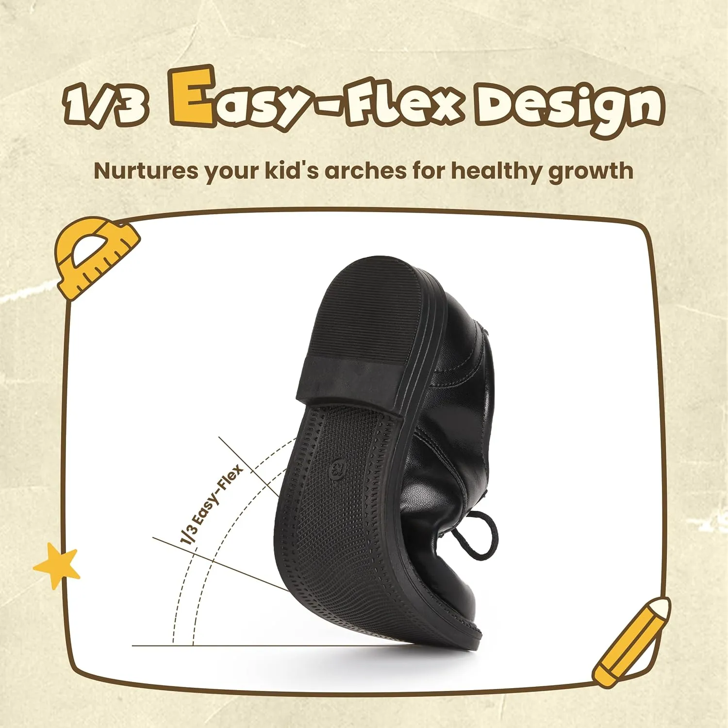Boys Girls Dress Shoes Toddler Little Big Kid Oxford Shoes PU Leather School Uniform Wedding Loafer Flats White Black Brown Lace-Up Casual Comfort Classic Formal Slip-On Walking Outdoor Party