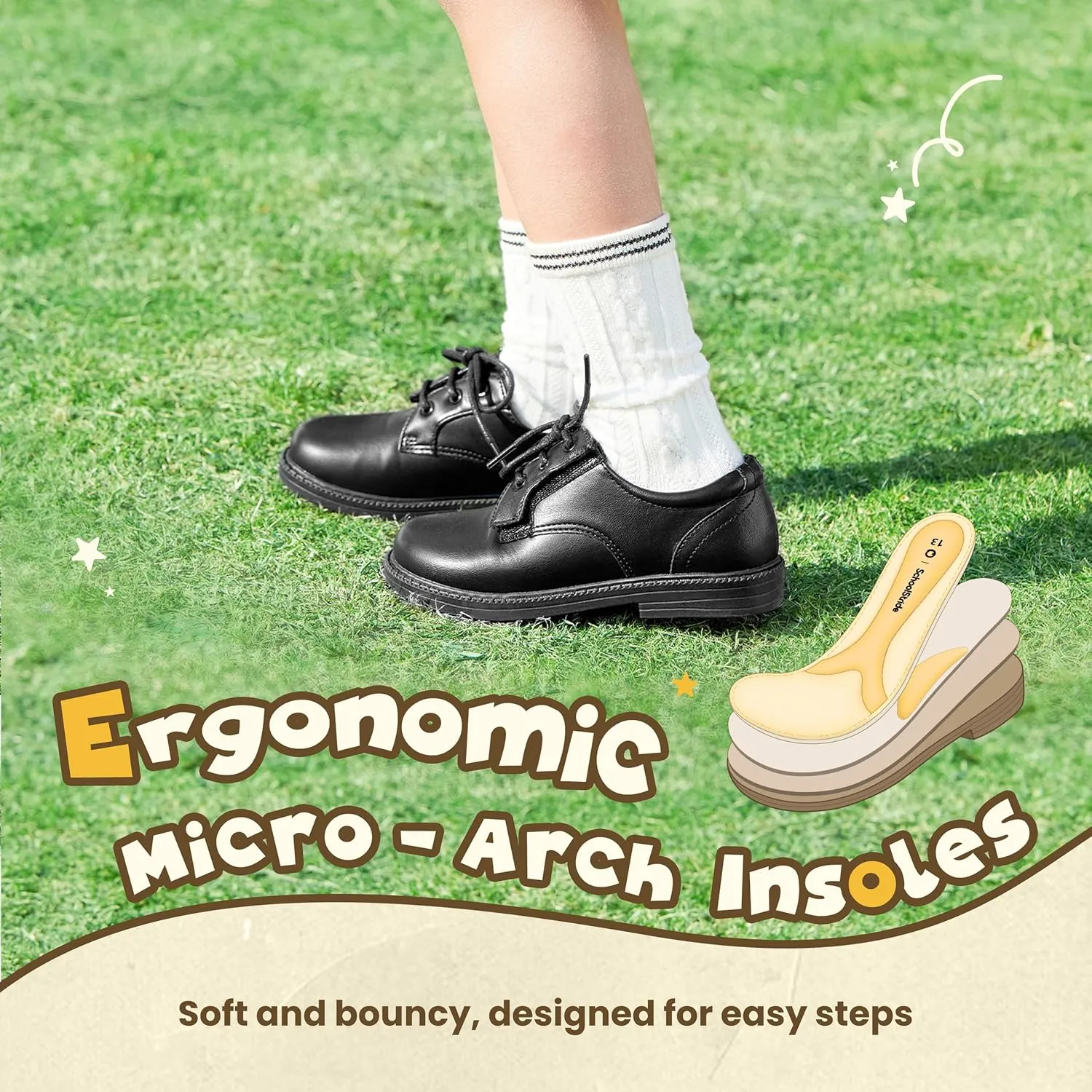 Boys Girls Dress Shoes Toddler Little Big Kid Oxford Shoes PU Leather School Uniform Wedding Loafer Flats White Black Brown Lace-Up Casual Comfort Classic Formal Slip-On Walking Outdoor Party