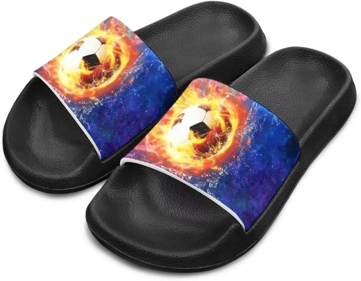 Boys House Slippers Everyday Non-slip Slide Sandals Comfortable Bathroom Shower Shoes Kids Beach Sandal