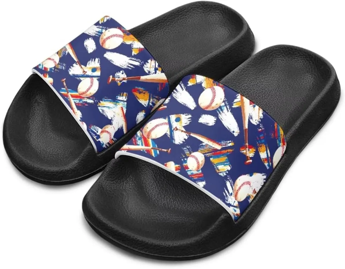 Boys House Slippers Everyday Non-slip Slide Sandals Comfortable Bathroom Shower Shoes Kids Beach Sandal
