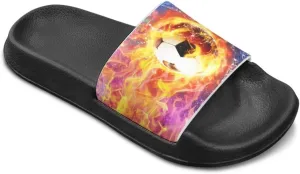 Boys House Slippers Everyday Non-slip Slide Sandals Comfortable Bathroom Shower Shoes Kids Beach Sandal