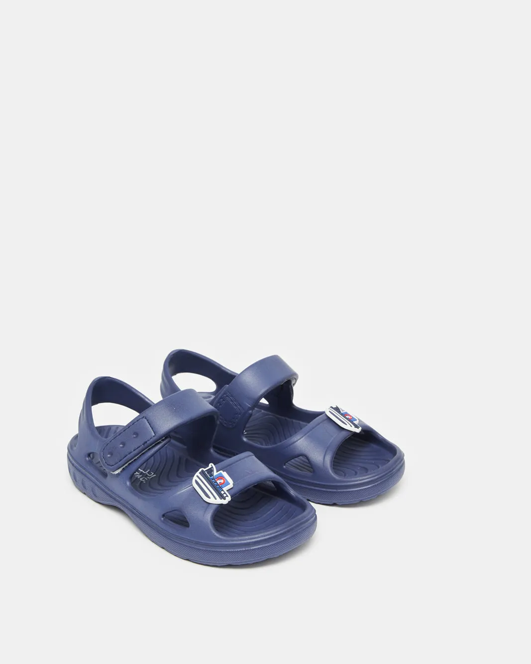 Boys Navy Moulded Slide