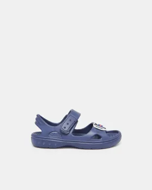 Boys Navy Moulded Slide