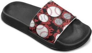 Boys Slide Sandals Non Slip Summer House Slippers Kids Slip-on Flip Flops Cusual Beach Sandal