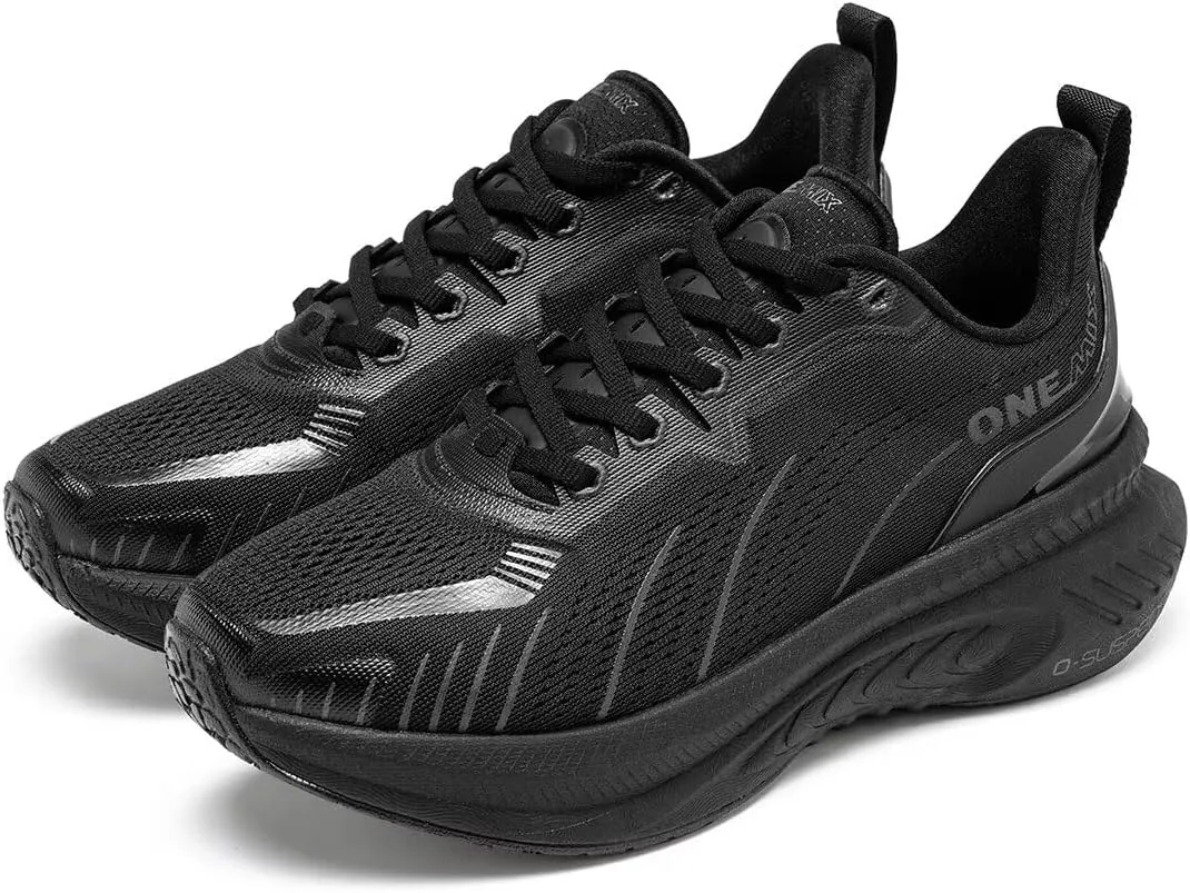 Breathable Women's Max Cushioned Walking Shoes with Arch Support for Plantar Fasciitis Flat Foot Pain Relief Air Lightweight Jogging Running Sneakers Shoes Non Slip Thick Sole