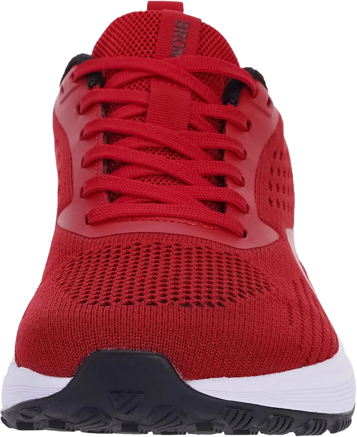 BRONAX Men's Wide Cushioned Supportive Road Running Shoes | Wide Toe Box | Rubber Outsole
