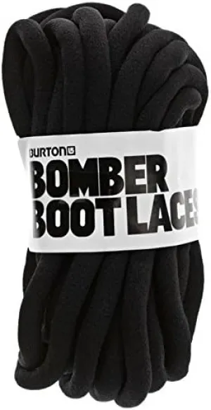 Burton Bomber Snowboard Boot Laces (Black)