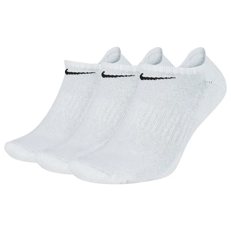 Calcetines de golf Nike Cushioned Trainer Invisibles (paquete de 3)