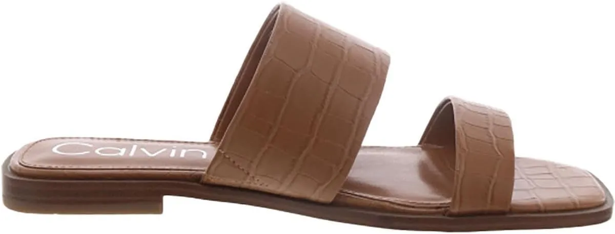 Calvin Klein Women's Mellac Flat Sandal
